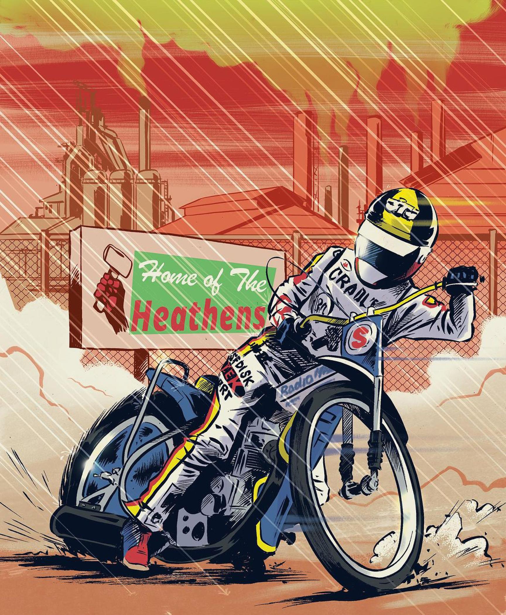 Ryan Quickfall Illustrates Erik Gunderson For Sideburn